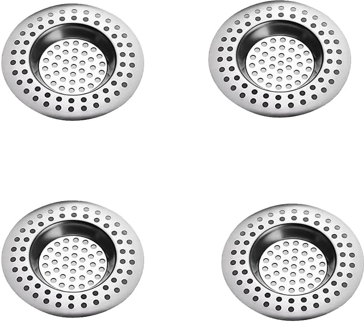 Afvoerzeef - Set van 4