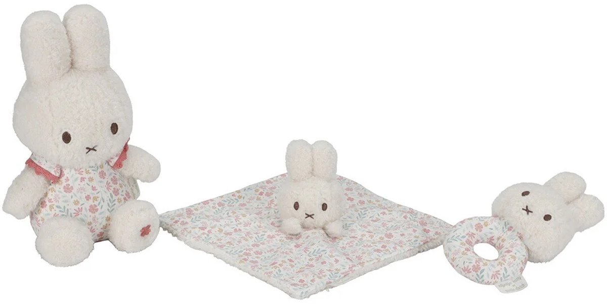 Little Dutch - Nijntje Kraamcadeau - 1x Knuffel - 1x Knuffeldoekje - 1x Rammelaar - Geschikt vanaf Geboorte - Geschenkset - Cadeaudoos - Geschenkdoos - Giftset - Cadeauset - Baby Speelgoed - Little Dutch Speelgoed - Babyshower Cadeau - Meisje - Pop – foto 5