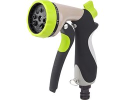 Somstyle Sproeikop Tuinslang - 8 Standen - Sproeier voor Tuin - Spuitpistool - Groen / Zwart