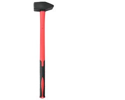 Benson Voorhamer - 3 kg hamerkop - 90 cm glasfibersteel - antislip grip - Multi Neck systeem