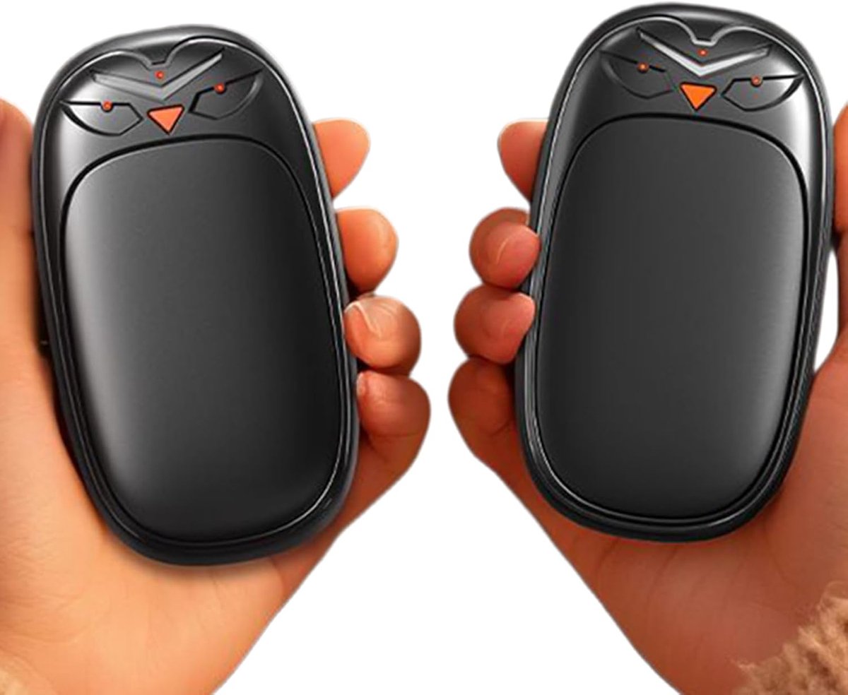 2-in-1 Powerbank en Handwarmer - Handwarmers - Magnetische Handwarmers - Compact en Draagbaar - 2 Stuks