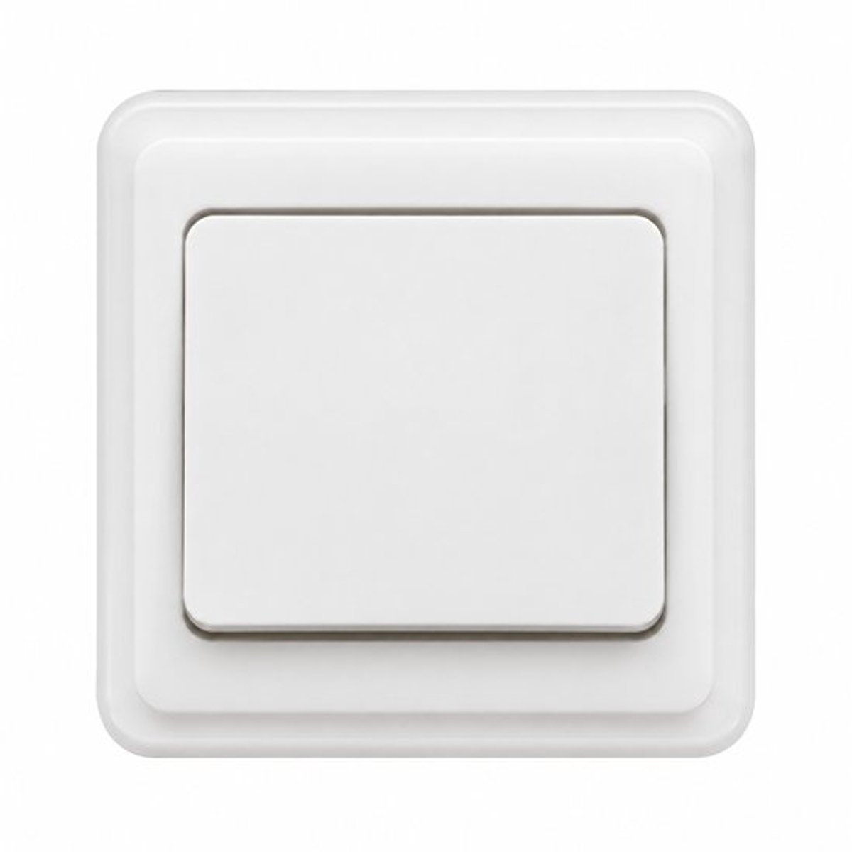 Honeywell PEHA Standard Wisselschakelaar – Inbouw – inclusief wip en afdekraam – Levend wit