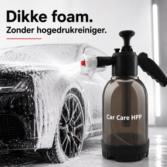Car Care HPP Druk spuit - Handpomp - Foamer auto - Auto foamer - Foam gun - Druk spuit auto - Schuimsproeier - Auto spuit - Foam cannon auto - Foam sproeier - Snow Foam Sprayer - Schuimpistool auto 2L - Drukspuit fiets/motor van Merkloos	 — afbeelding 4