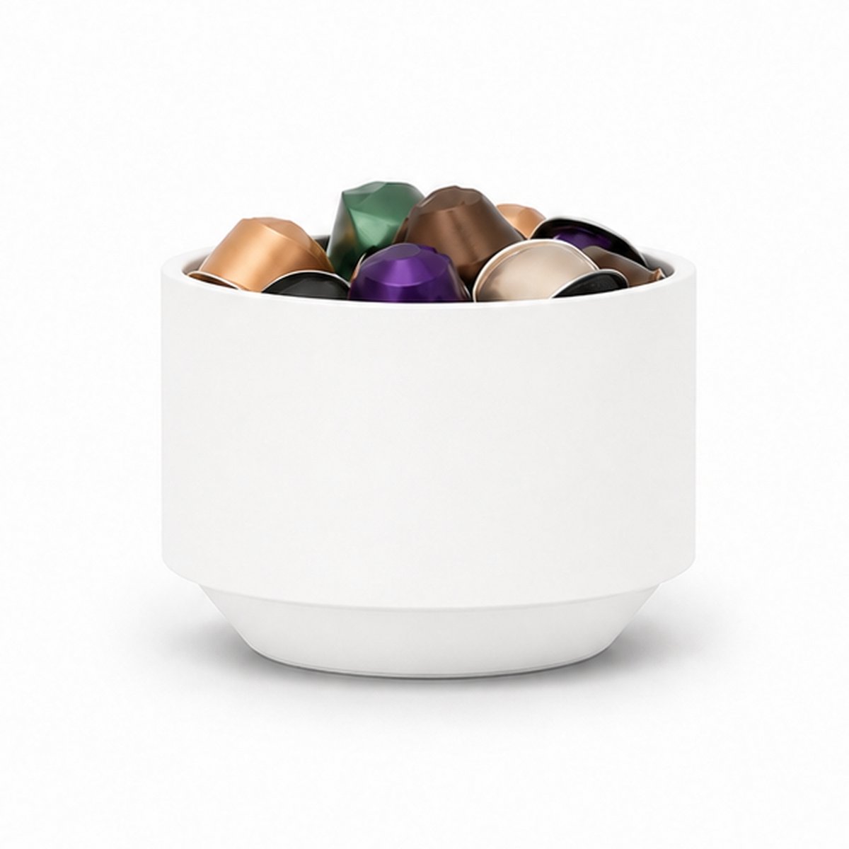Fiastra Torino universele houder voor koffiecups - Wit