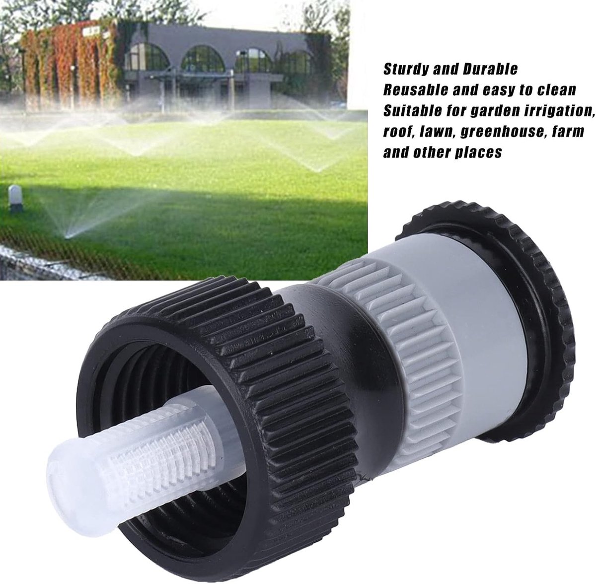 360° Mist Sprayers - 3 Stuks Rotatie Spraykoppen voor Tuin, Grondbedekking en Irrigatiesystemen