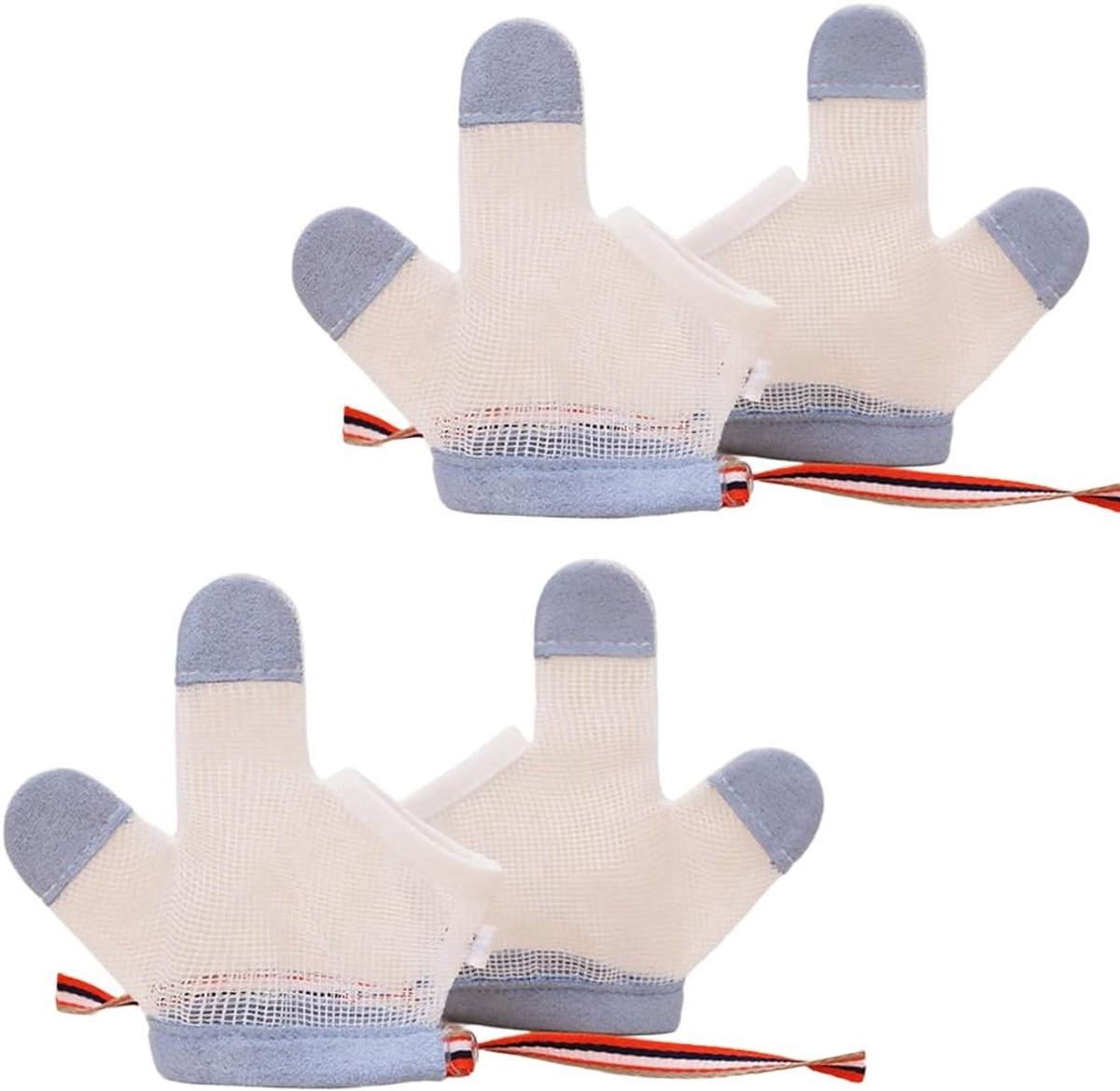 Beschermende Zuigvinger Handschoenen voor Kinderen, Stop Duimzuigen, Veiligheidshandschoenen voor Kinderen, Kauwhandschoenen voor Kinderen