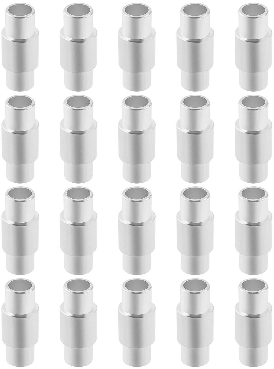 20 Stuks Aluminium Inline Skate Spacer voor Wielen en Lagers Voor Snelschaatsen en Rollerblades