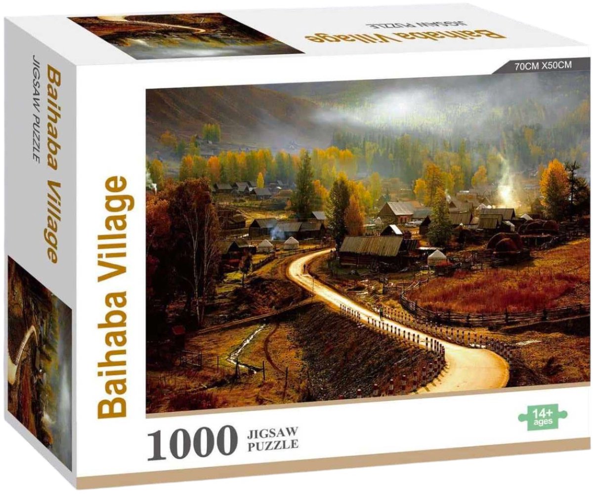 1000-delige Puzzel: Rustiek Dorpslandschap