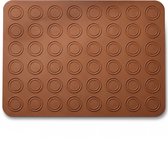 Macarons bakmat - Siliconen bakmat - Ovenmat - Voor 48 stuks - Vaatwasserbestendig - Luft