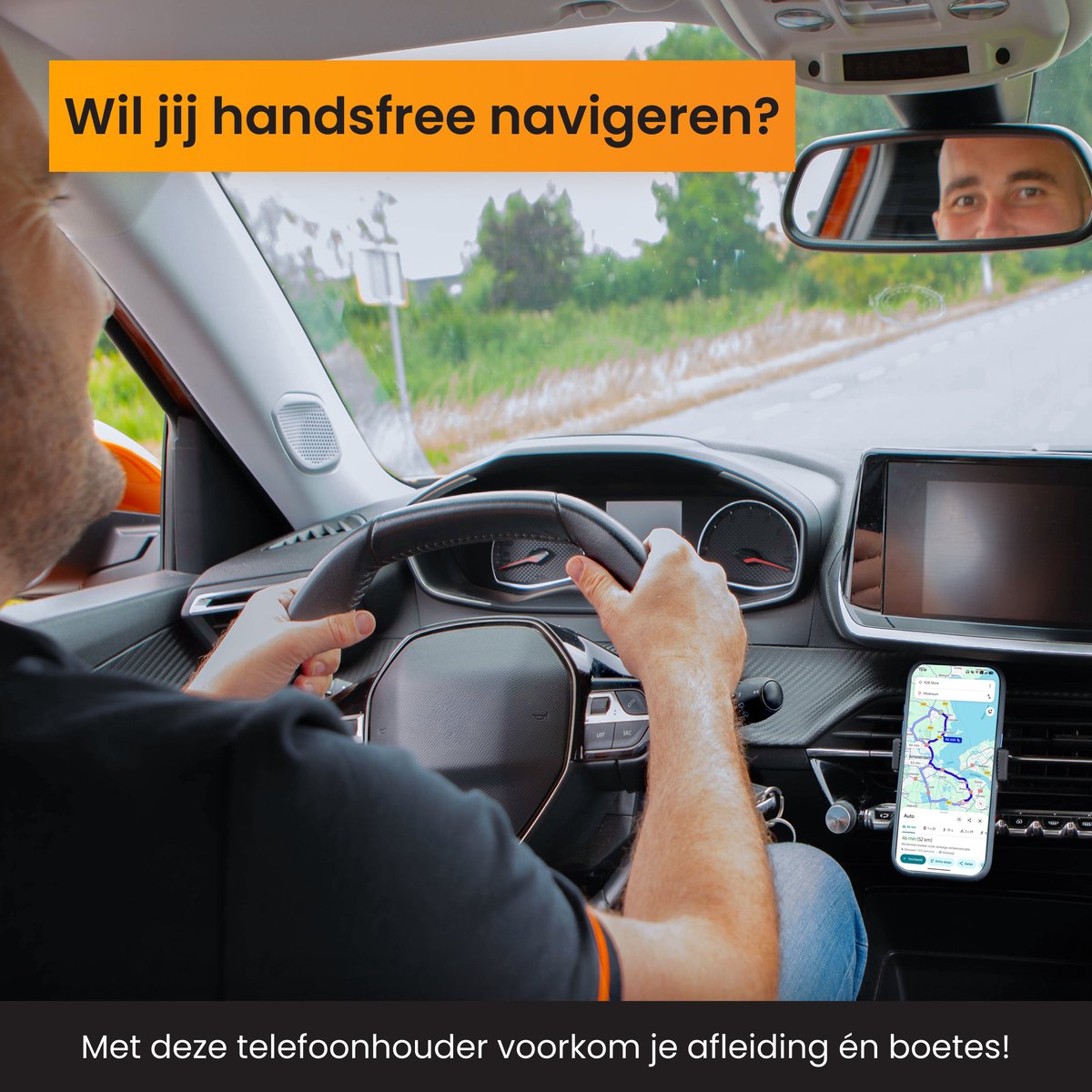R2B Telefoonhouders Auto Ventilatie - 360° Rotatie - Telefoonhouder Auto - GSM Houder Auto - Mobiel Houder Auto - Autohouder - Telefoon Houder - Auto Telefoonhouder - Phone Holder Car – foto 2