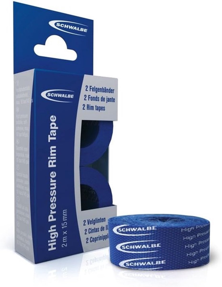 Fiets Velglint - Band Bescherming - Banden Onderhoud - Sterk Zwaar Gebruik - 15 mm 2 Meter - Blauw