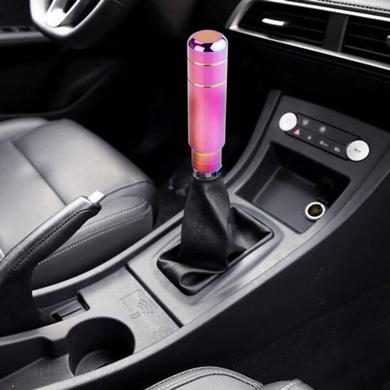 Schakelpook - Pookknop Handmatig - Auto Interieur - Universele Pasvorm - 13cm Lengte - Neo — afbeelding 3