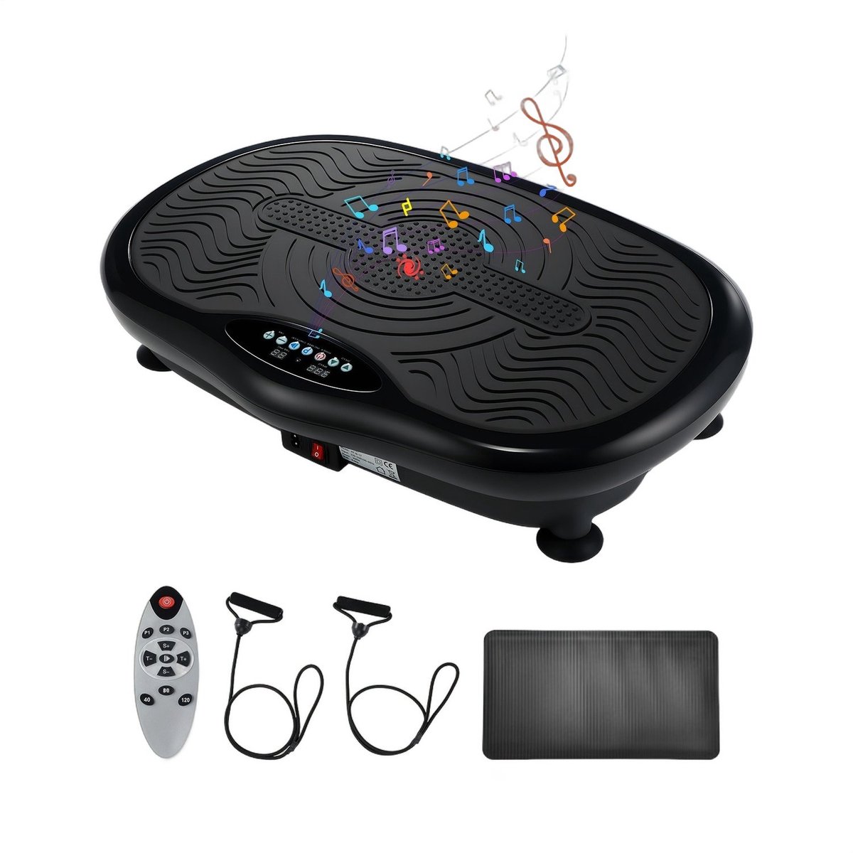 Currero Vibration Plate - Trilplaat Fitness - Vibratieplaat - Trilplaat - Fitnessapparaat - Bloedsomloop - Thuis Trainen