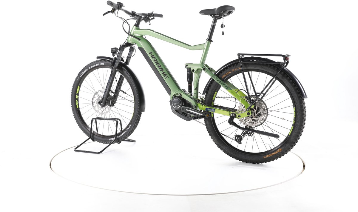 Haibike Adventr FS 8 SUV E-Bike Yamaha Accu 630Wh 27,5" groen Pro Refurbished thumbnail 5