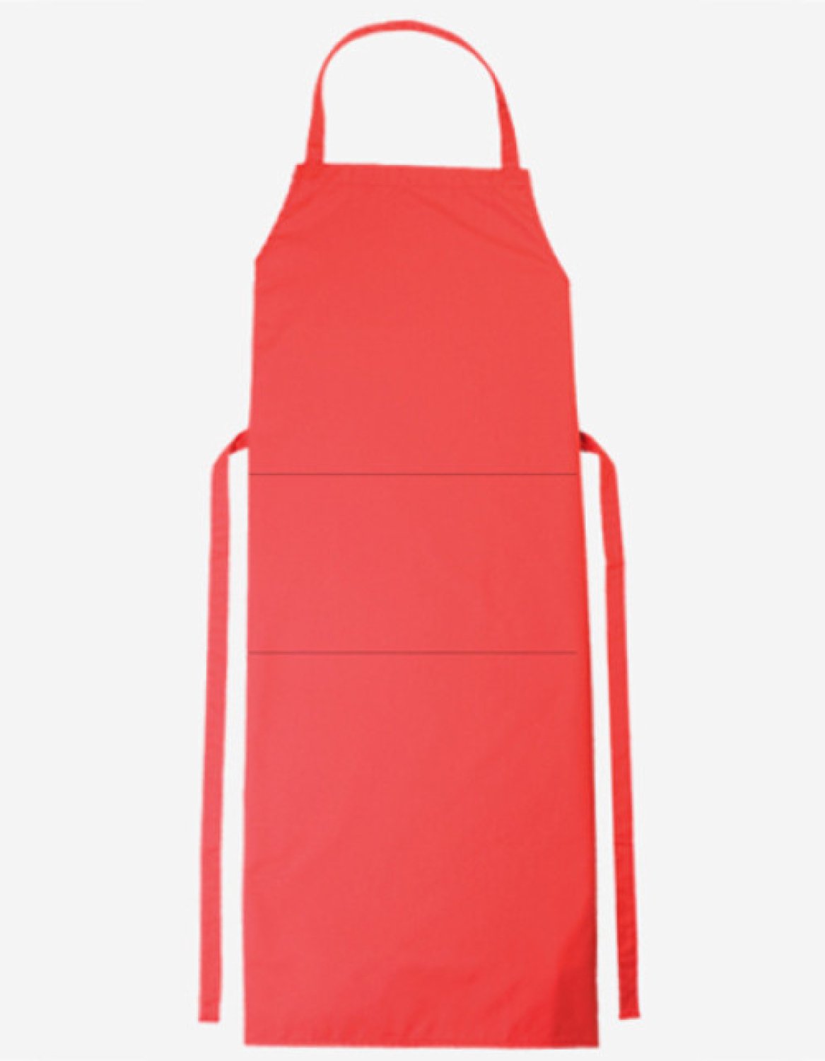 CG Workwear Bib Apron Verona Classic Bag 90 x 75 cm CGW1146 - Red - 90 x 75 cm