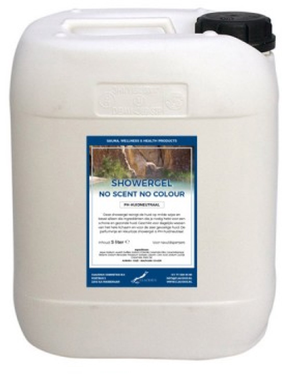 Claudius Douchegel No Scent No Colour 10 liter - showergel - navulling - voordeelverpakking