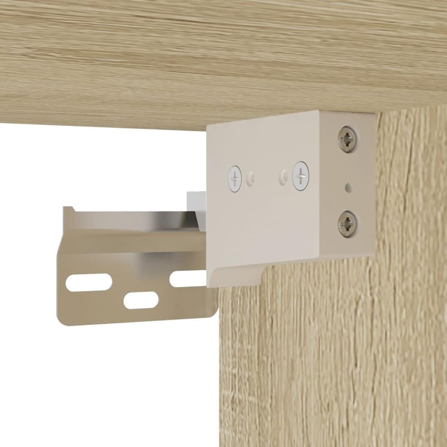 Wastafelonderkast met Lade Sonoma Eiken 100 x 38,5 x 45 cm – Badkamermeubel Onderkast voor Wastafel – Badkameropbergruimte – Spaanplaat