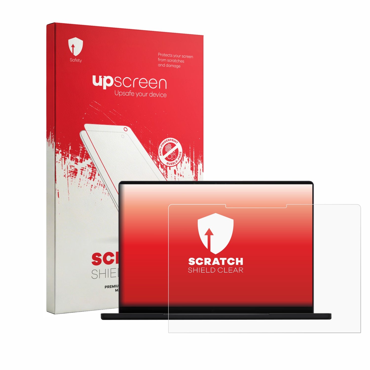 upscreen - Screenprotector voor ASUS ProArt P14 - Folie Beschermfolie transparant
