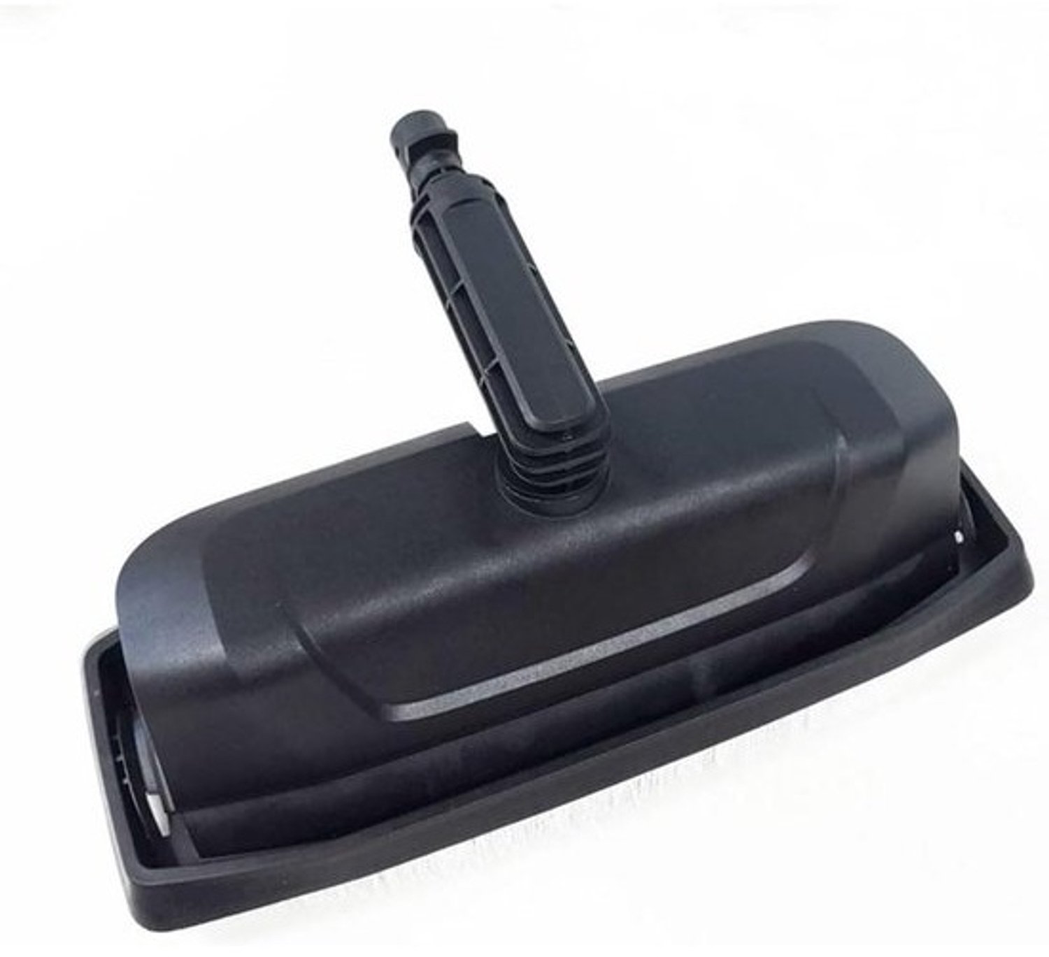 Gevelreiniger-opzetstuk - Accessoire voor hogedrukreiniging - Terrassen en muren - Beschermend borstelframe - 34 x 14 x 10 cm - Zwart