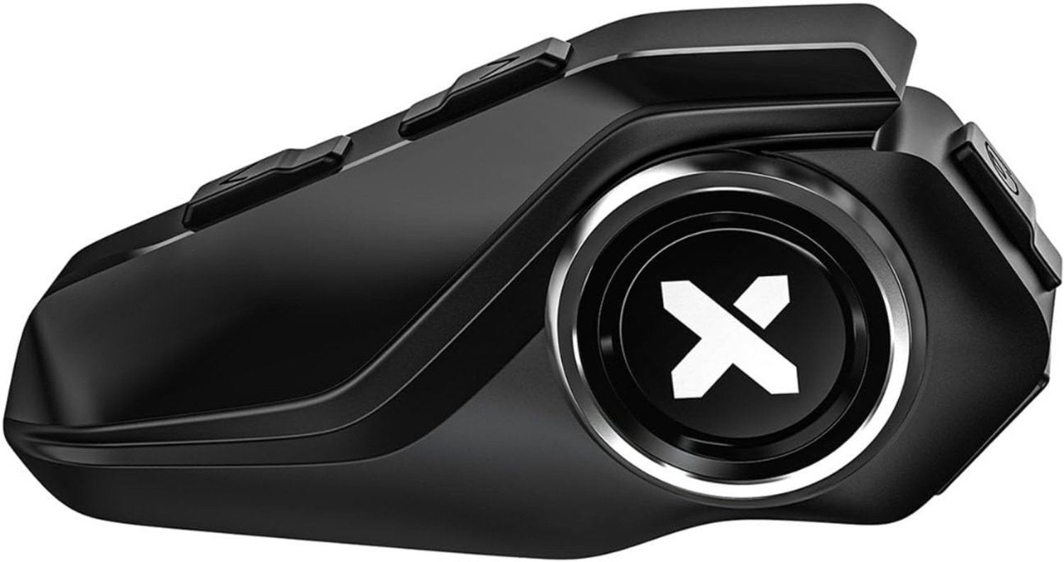 Motorhelm Headset - Intercom - Bluetooth - Zwart