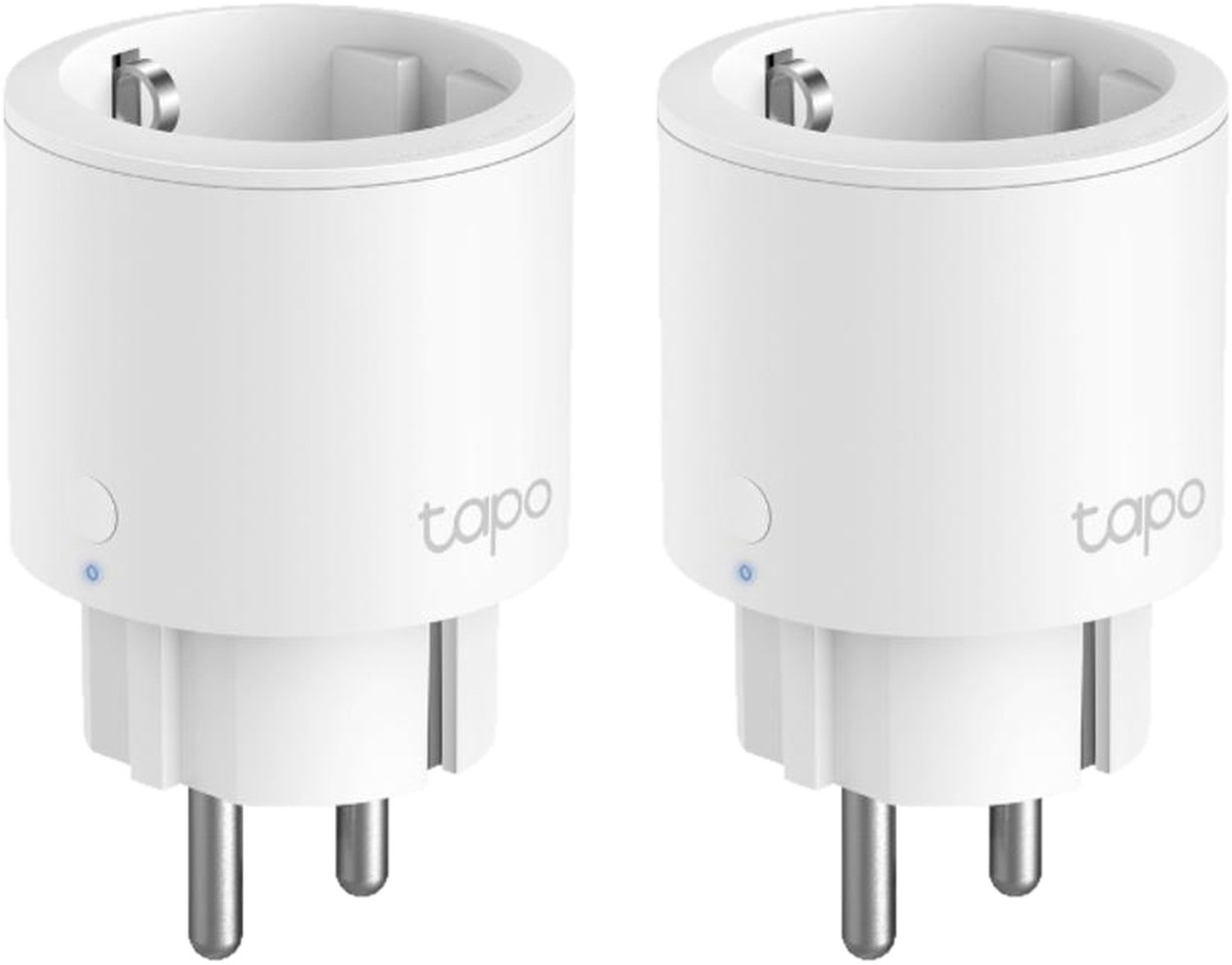 Tapo P115 Slimme Stekker Mini met Energiemeter 2-pack - Bundelvoordeel - Energiemonitor - 16A / - Compact Formaat - Geen Hub Nodig - Werkt met Alexa & Google - Afwezigheidsmodus - Schema's & Timers - Overbelastingsbeveiliging