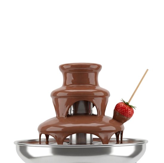 Bestron Chocoladefontein - 3 lagen - 32 W - RVS-toren - Warmhoudfunctie - 2 warmtestanden - Mint - ACF400M — afbeelding 3