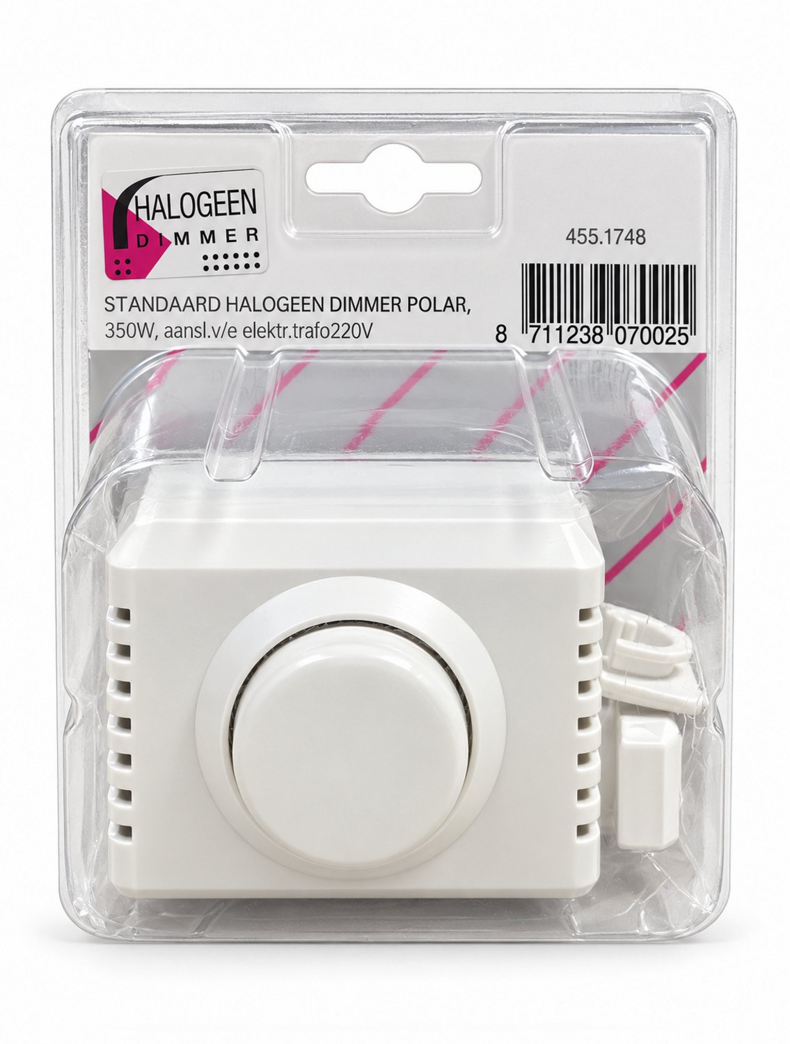 Plieger Dimmer - Opbouw - Halogeenlamp 350W - Polar Wit - 220 V