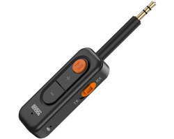 AdroitGoods Bluetooth 5.4 Audio Adapter – 2-in-1 Ontvanger en Zender – 3,5 mm AUX – RX/TX – USB-C – Microfoon – Draadloos voor Auto, TV en Koptelefoon