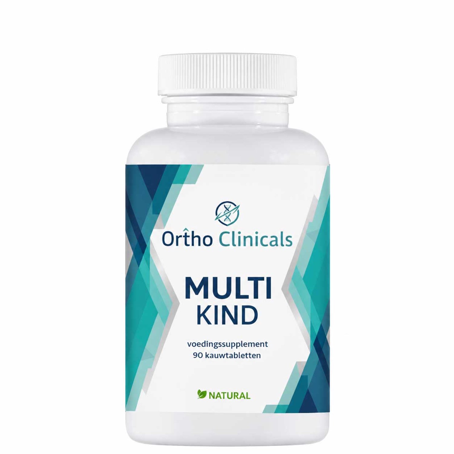 Ortho Clinicals | Multi Kind | Multivitamine | 90 Kauwtabletten | Kindvriendelijke doseringen | Gezoet met Natuurlijke Zoetstoffen