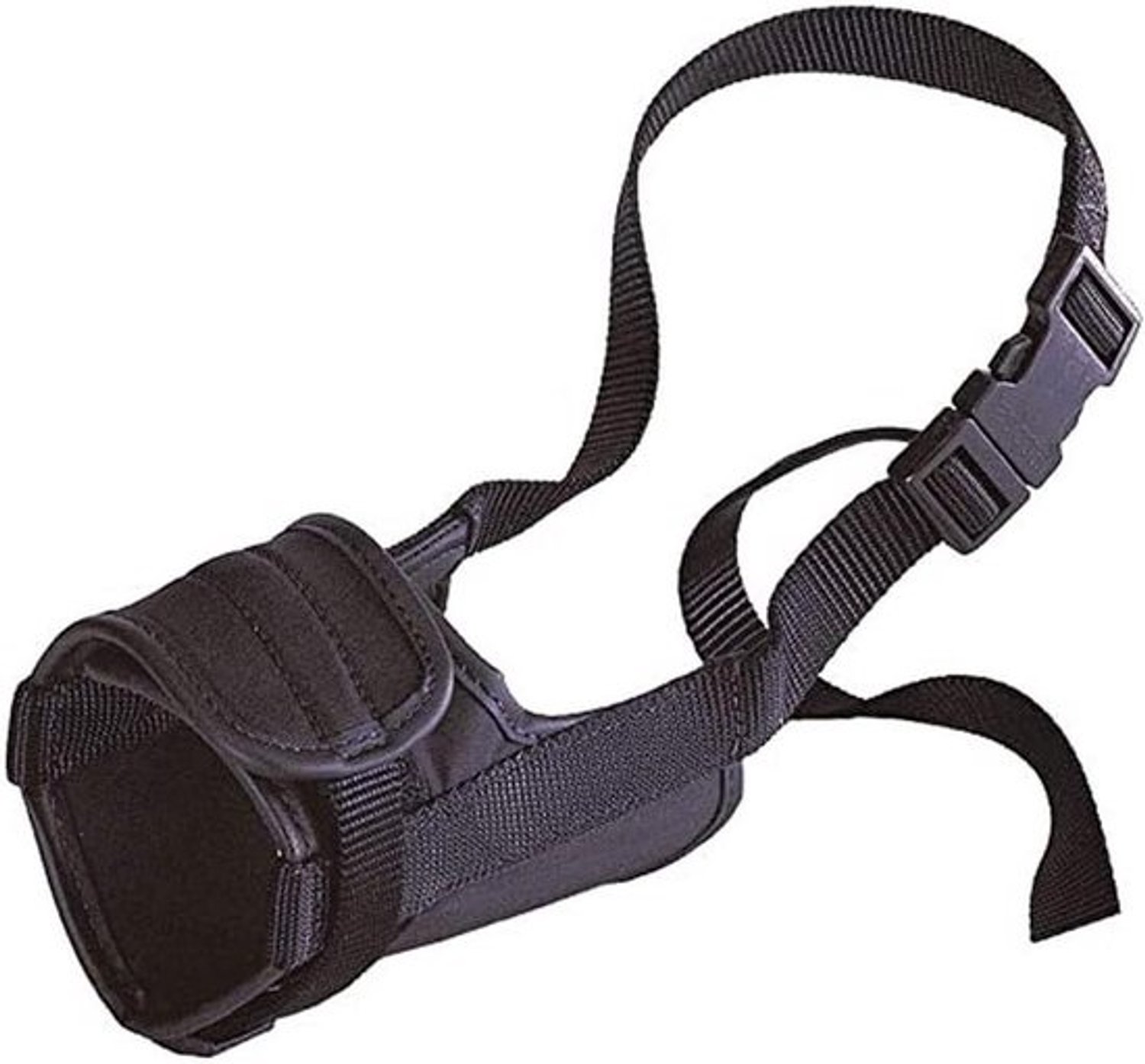 Hondenmuilkorf - Snuitmand - Wandelingen - Open om te drinken - Safe mini - Zwart