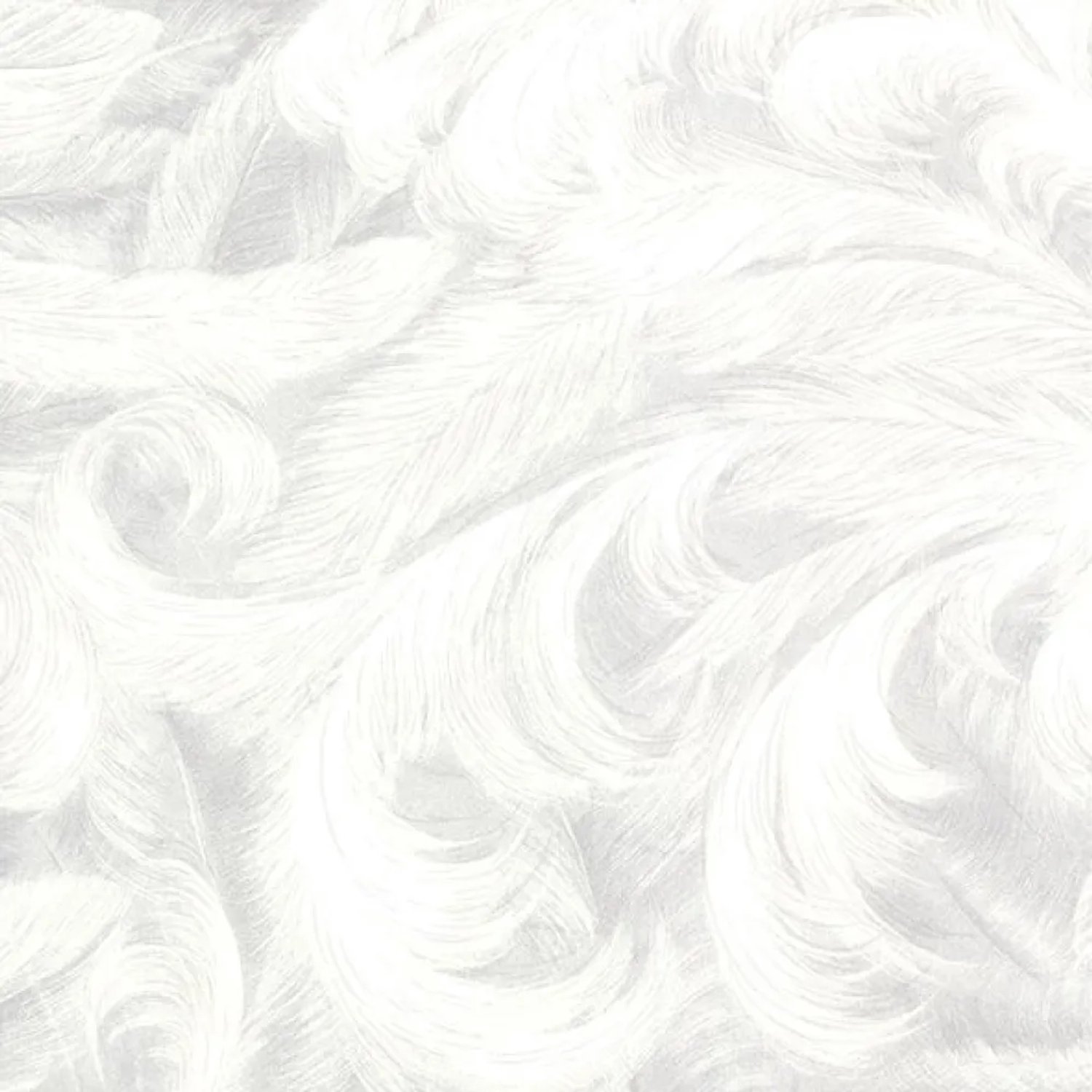 Servetten "FROSTED FEATHER silver" 33x33 cm
