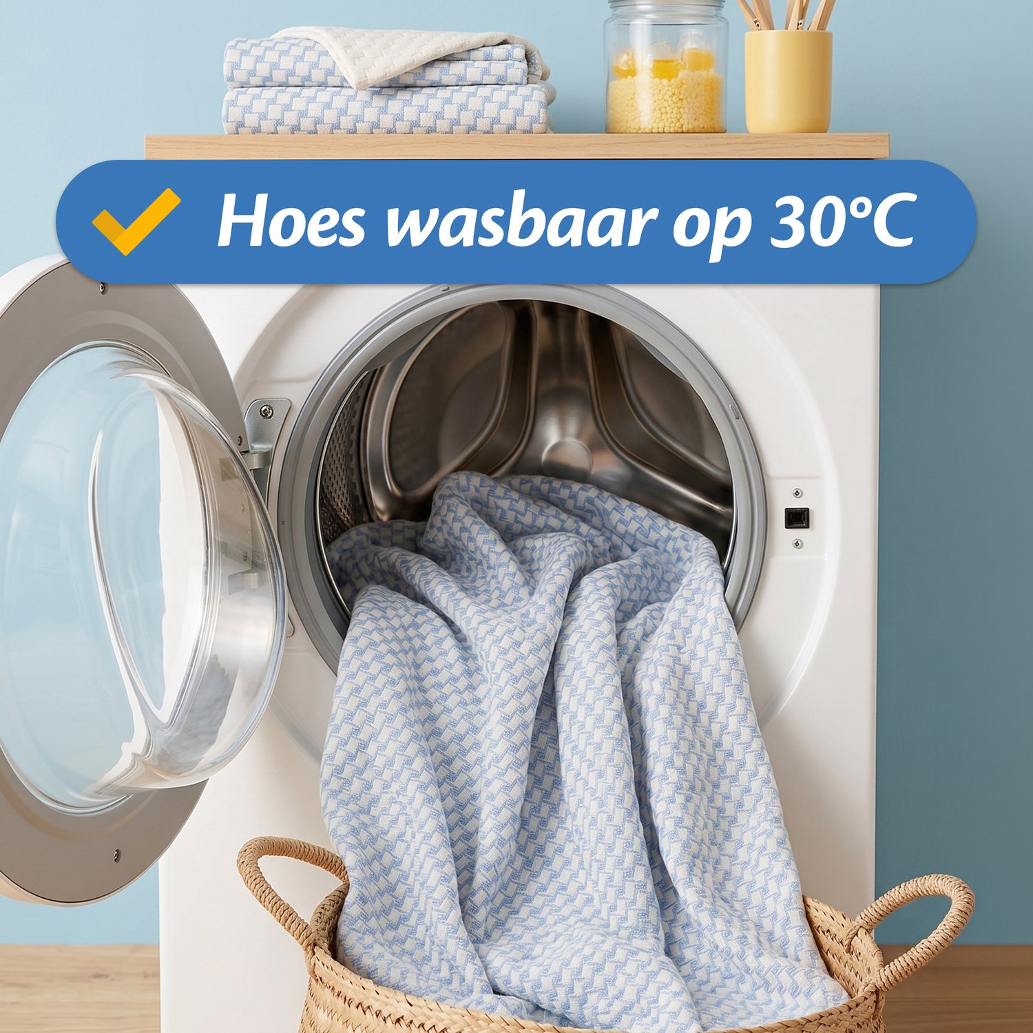 Ella Zwangerschapskussen Traagschuim - Luxe Zijslaapkussen - XXL Lichaamskussen of Voedingskussen - Body Pillow – foto 6