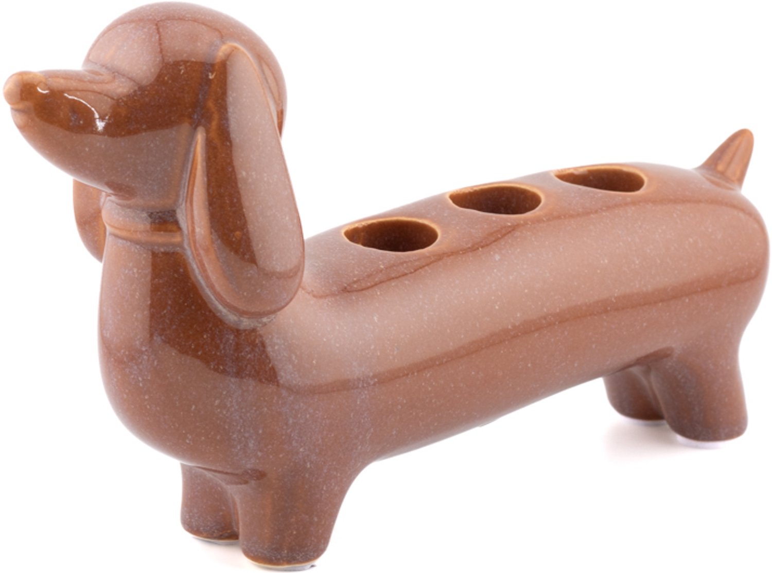 Kaarsenstandaard Hound bruin