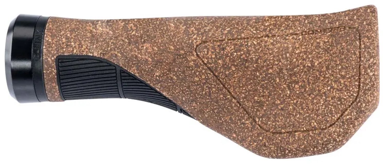 Contec City Ergo Kork Handvatten Bruin 95/138 mm