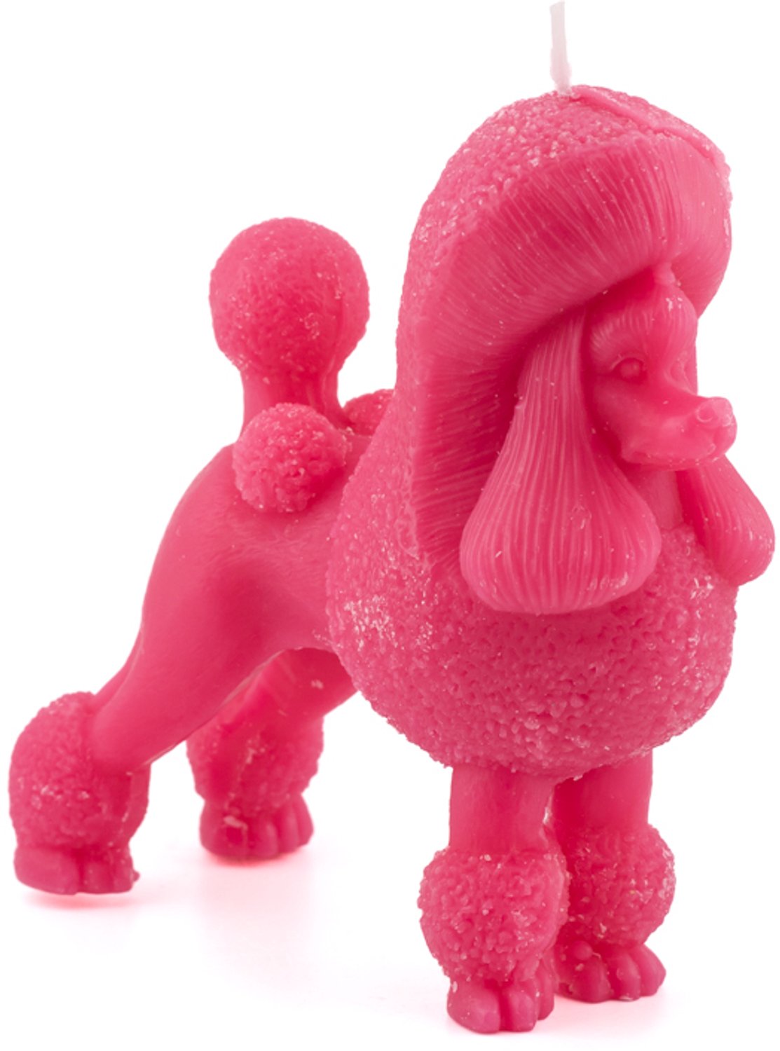 Kaars poedel roze
