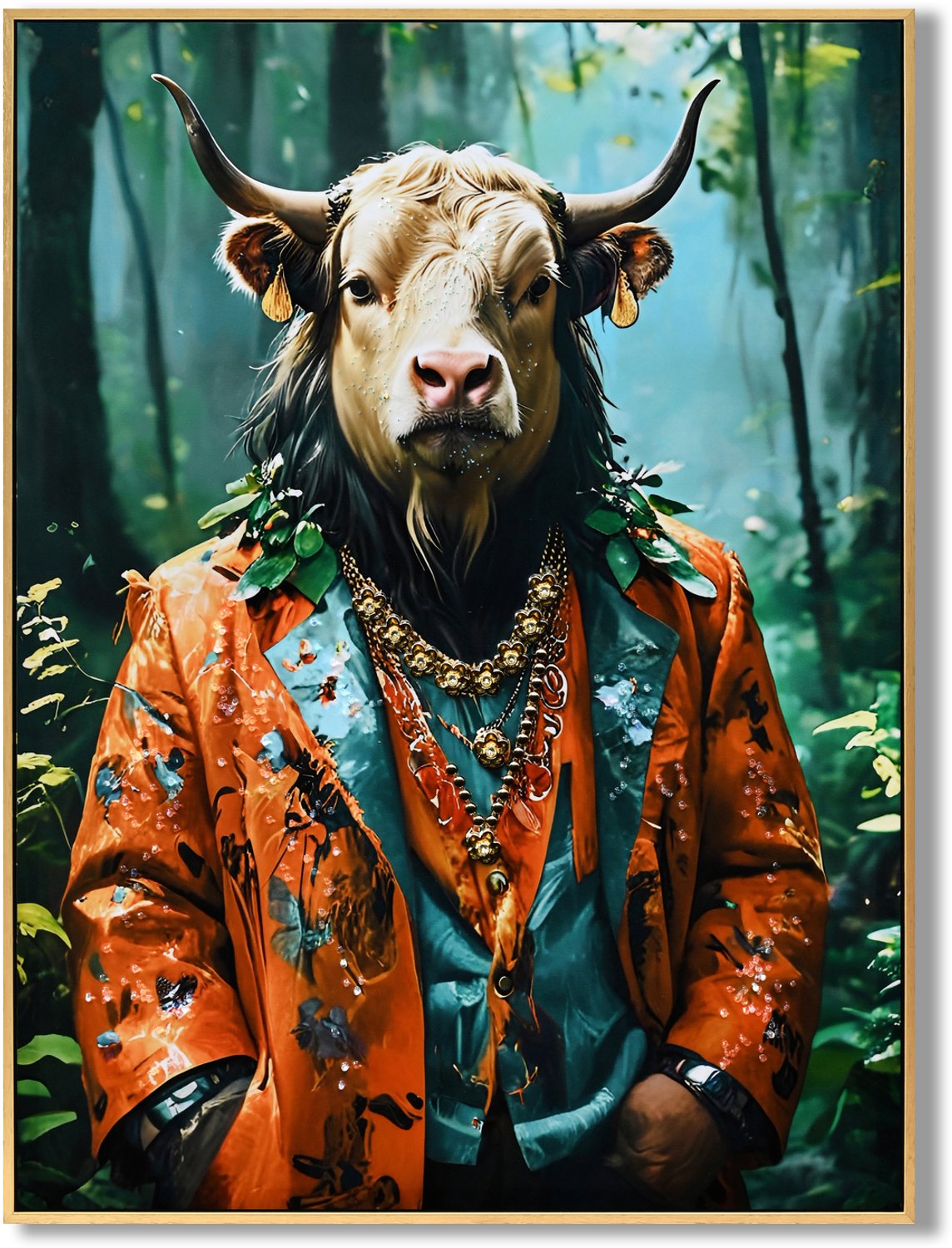 Schilderij cool bull 60x80cm