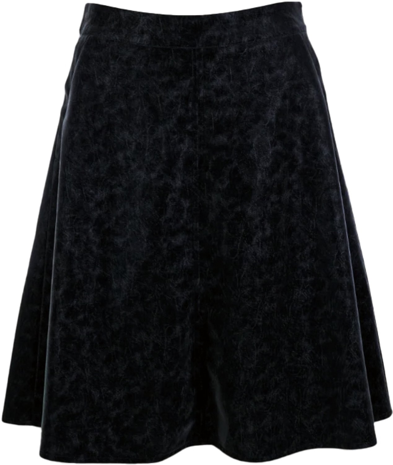 Frogbox - zwarte rok in faux suede - maat 36