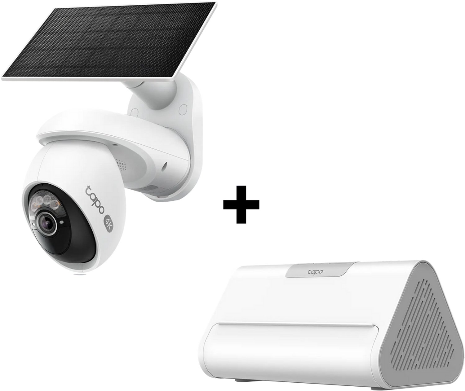 Tapo C660 Beveiligingscamera Buiten op Zonne-energie + H500 CentralHub - Bundelvoordeel - 4K 8MP - 360° Draaibaar - Inclusief Zonnepaneel - Lokale Opslag tot 16TB - Geen Abonnement - 10.000 mAh Accu - Starlight Kleur Nachtzicht - Automatisch Volgen