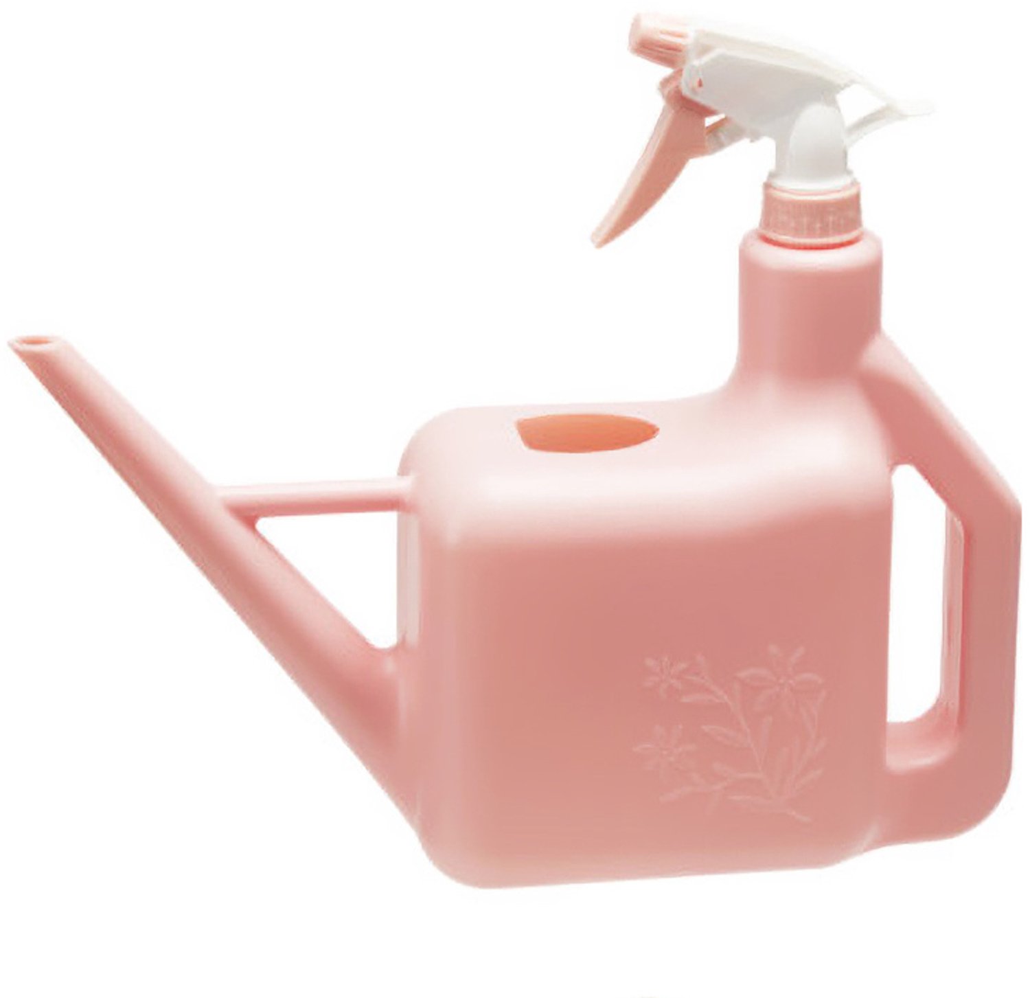 ProGarden - Gieter met ingebouwde sproeier, 31 x 9,5 x 27 cm, plastic - roze