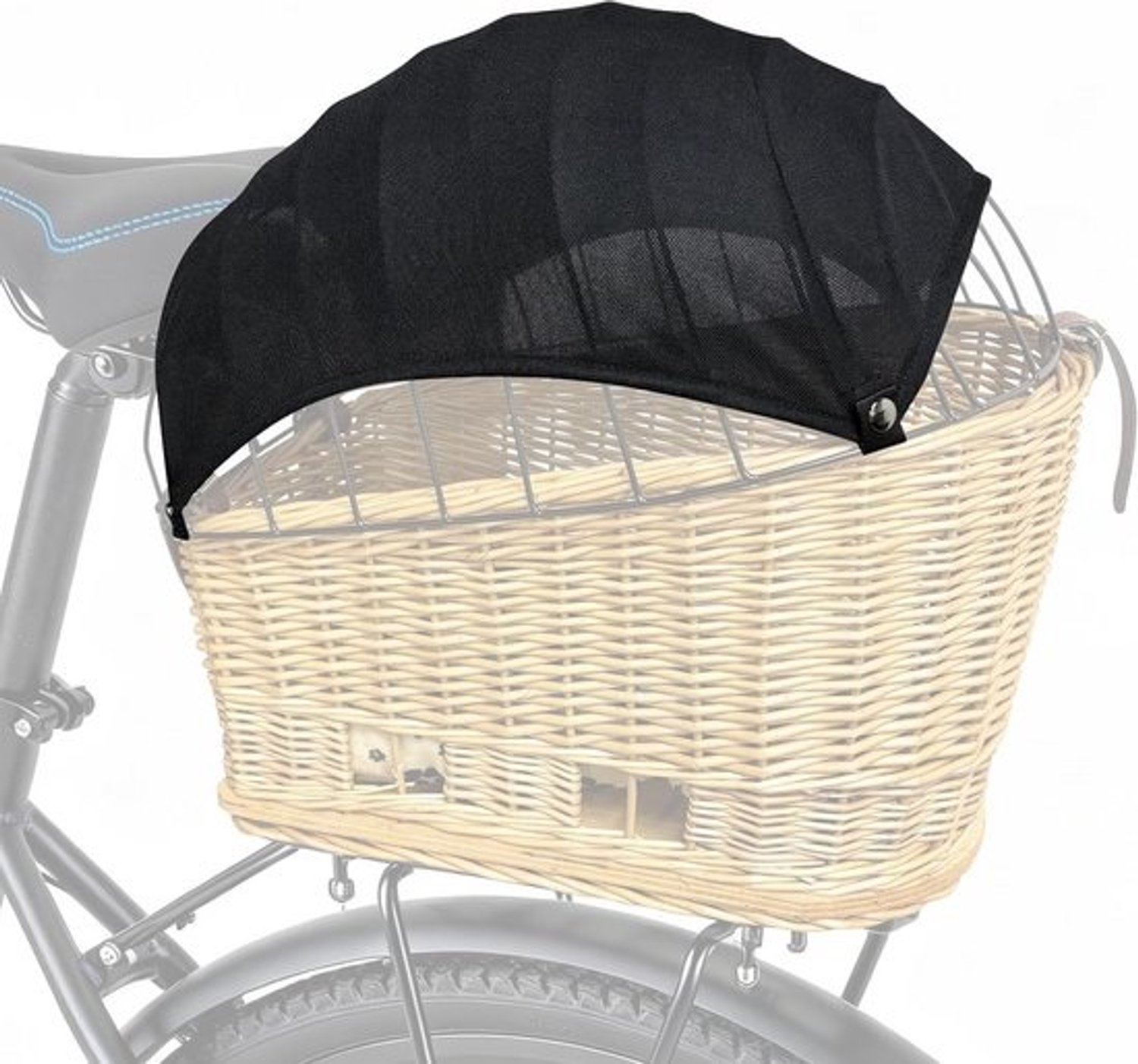 Zonnezeil voor hondenfietsmand - Elektrische fiets - Achterop - Voorop - Buiten
