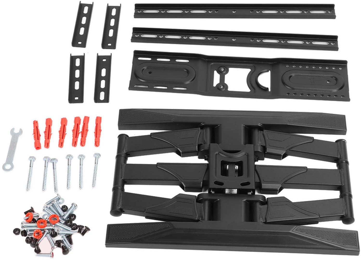 V Muurbeugel – 45-75 Inch – Draaibaar en Kantelbaar – Tot 45,5 kg – Voor TV's