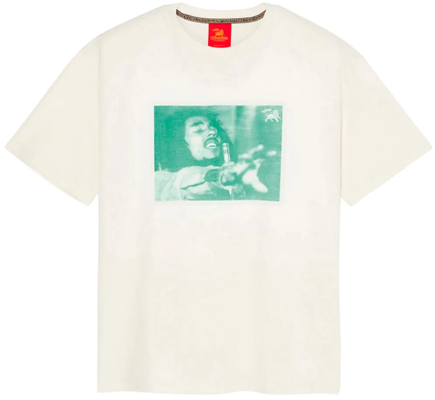 Quiksilver Bob Marley Redemption T-shirt Met Korte Mouwen L Man Wit