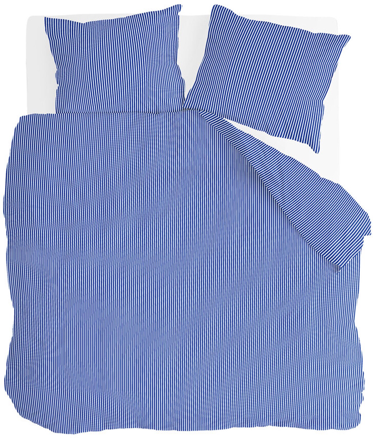 Byrklund Dekbedovertrek Nordic Blue - 240x220 - 100% Katoen (BCI) - Blauw