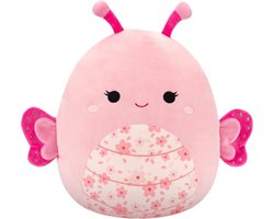 Squishmallows Mogo Roze Vlinder Pluche Knuffel 20 cm