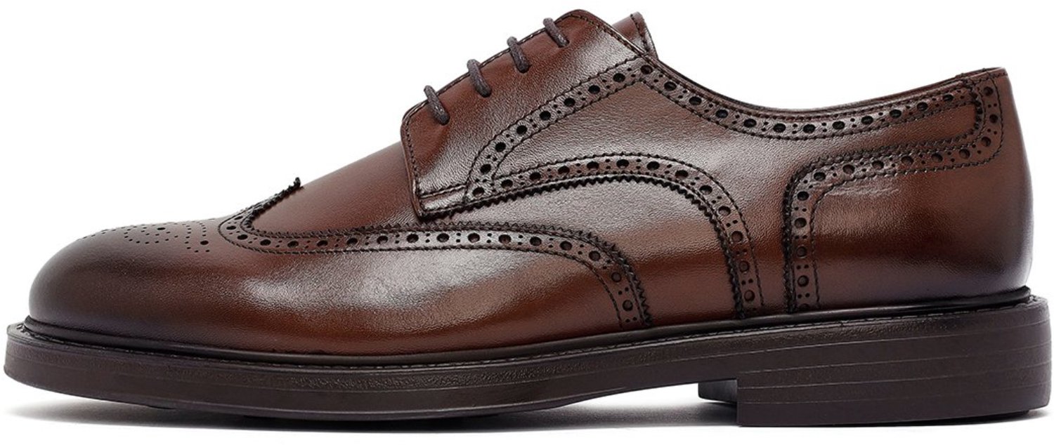 DERIMOD Casual Lace-ups Leather Casual Lace-up Shoes