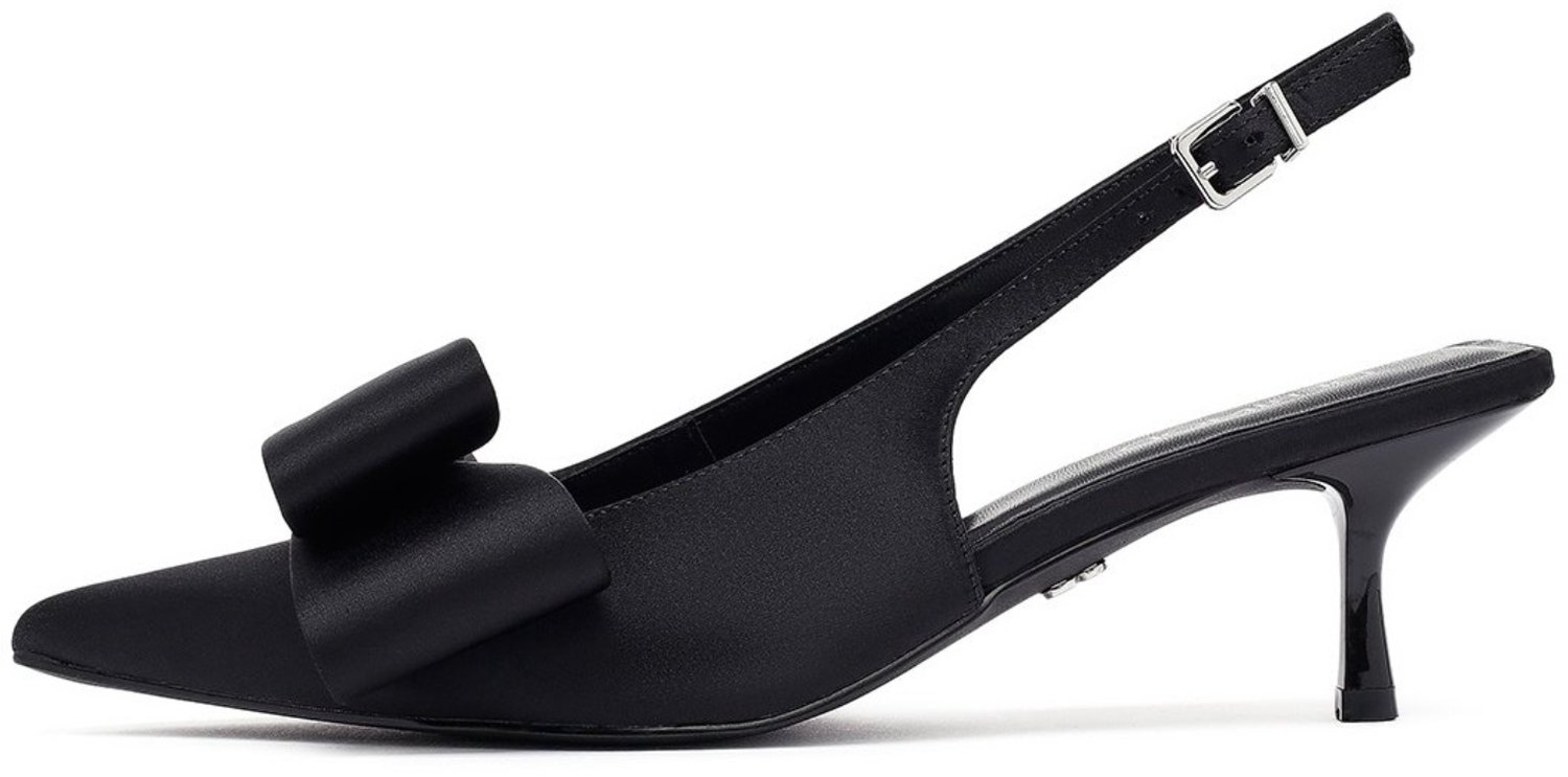 DERIMOD Heeled Shoes Textile Heeled Shoes