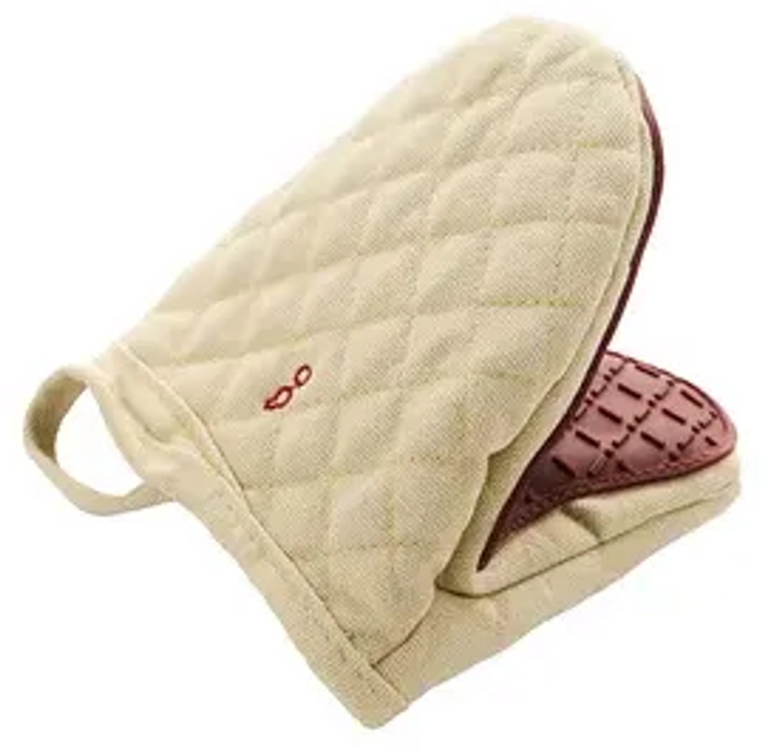 Point-Virgule Silicone pannengreep Maroon/ Warm beige
