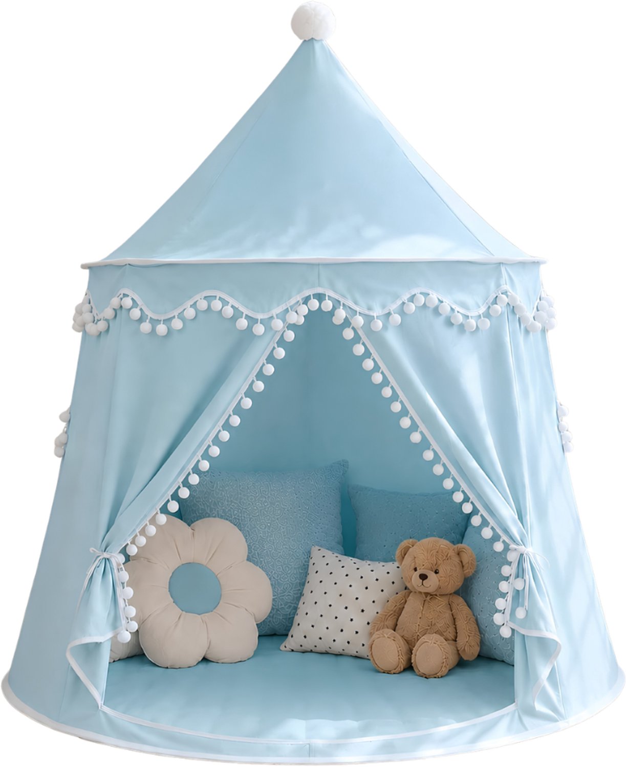 KLS® Speeltent - Kindertent - Speeltent voor Kinderen - Lichtblauw - 110cm x 110cm x 130cm