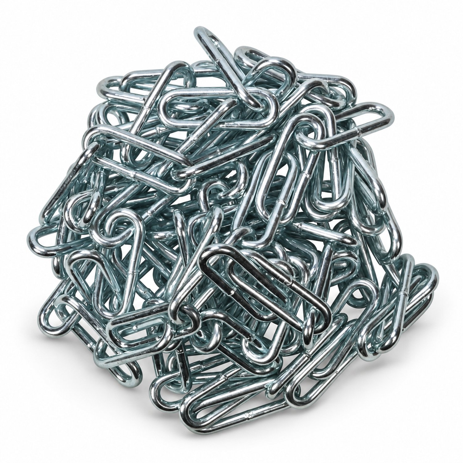 Metalen ketting - 4 mm draaddikte - 3 meter - Zilverkleurig - 1 stuk