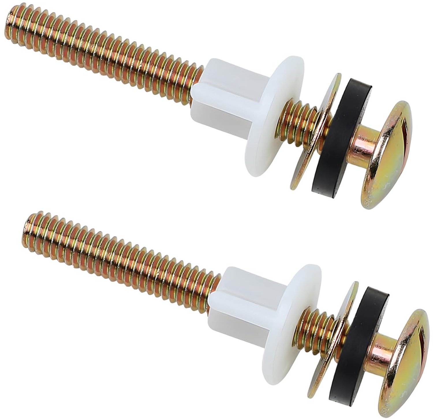 Toilettenzitting Scharnieren - Universele Bevestigingsset - Voor Top-Fix Toilettendeksels - 2 Stuks